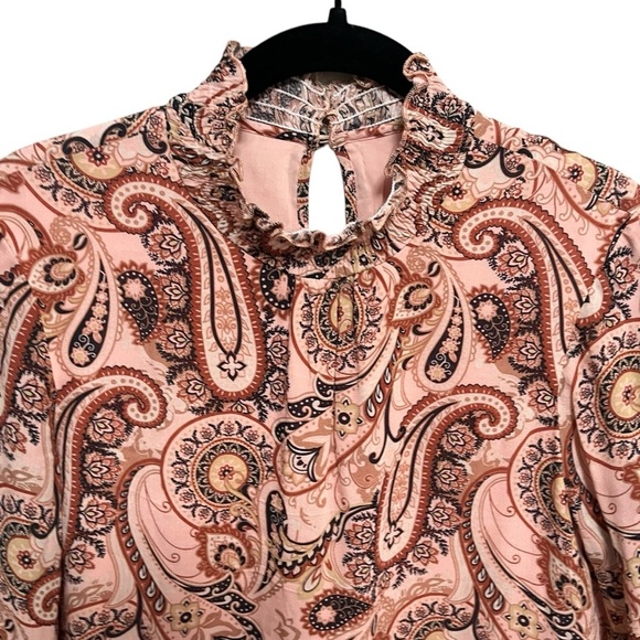 Anthropologie Cady Tiered Paisley Dress - Picture 5 of 12